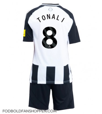 Newcastle United Sandro Tonali #8 Hjemmebanetrøje Børn 2024-25 Kortærmet (+ Korte bukser)